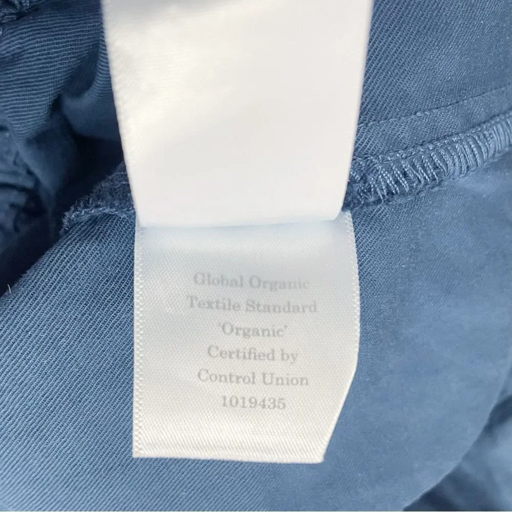Everlane The Fatigue Short-Sleeve Jumpsuit Boiler Suit Slate Blue Size 0 | XS